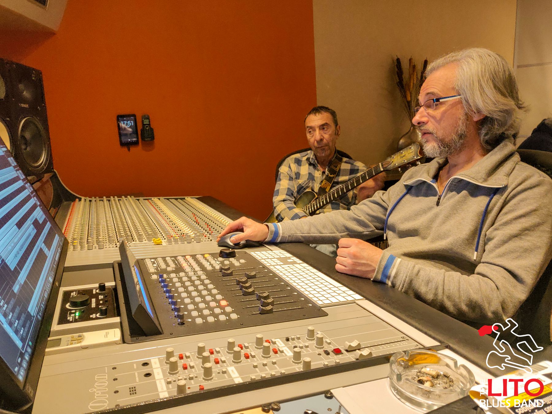 Manolo toro Puerto records Grabacion Lito Blues Band